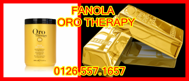 hấp dầu fanola oro chứa tinh chất vàng 24k
